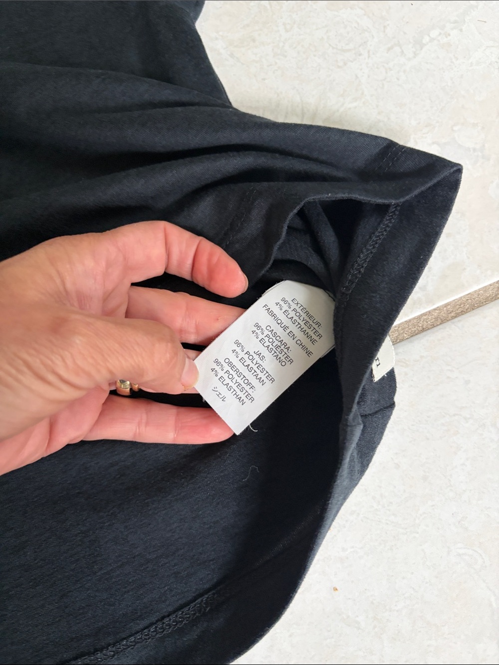 Vuori Black Crewneck Tee - Picture 5 of 6